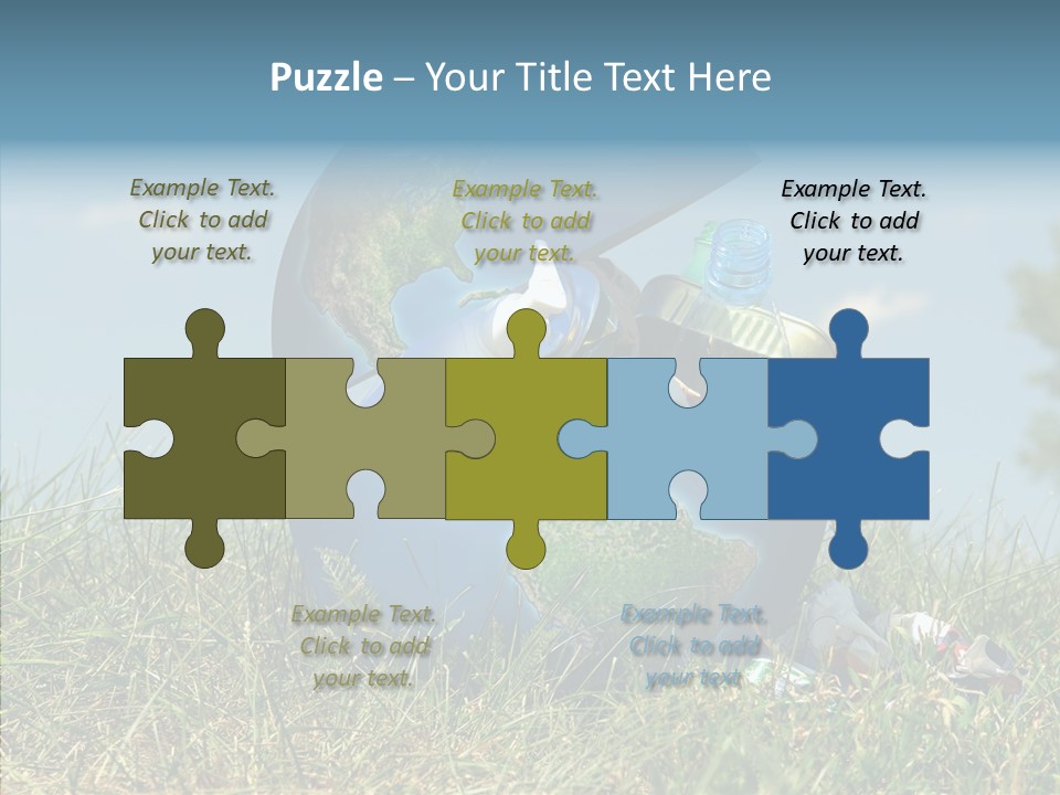 Bottle Idea Concept PowerPoint Template