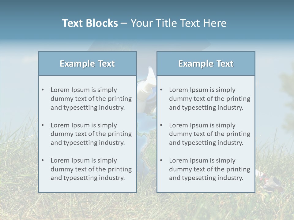 Bottle Idea Concept PowerPoint Template