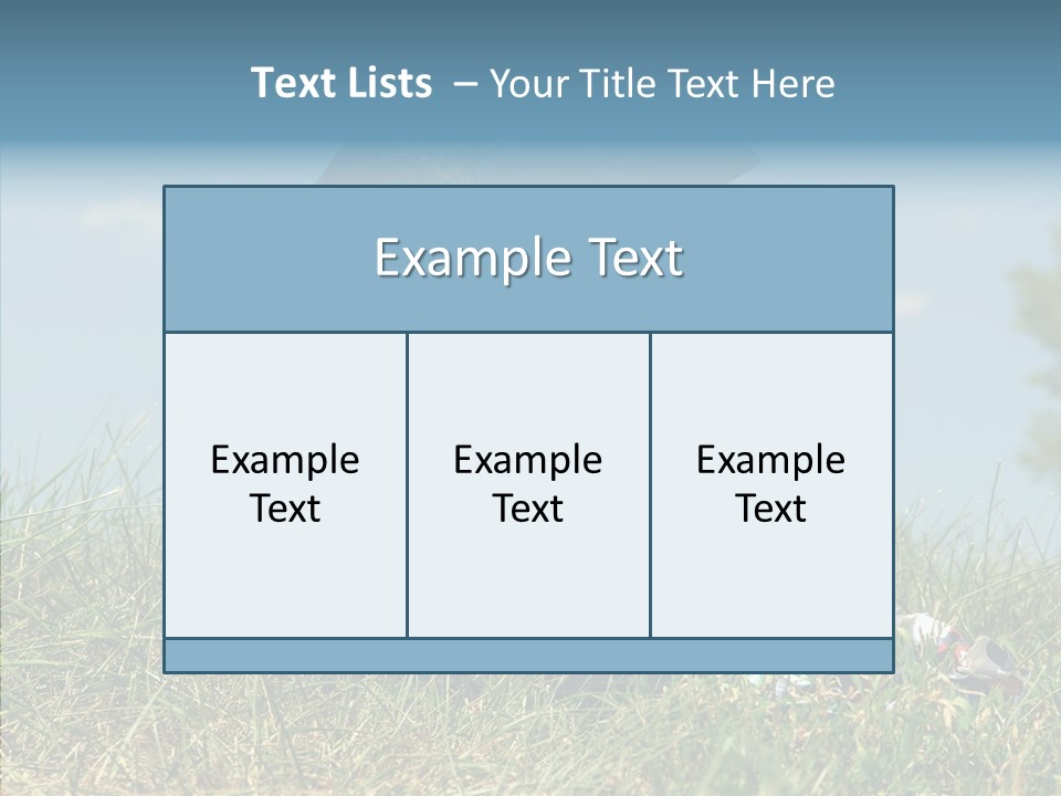 Bottle Idea Concept PowerPoint Template