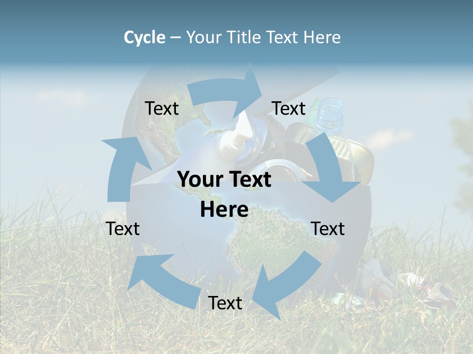 Bottle Idea Concept PowerPoint Template