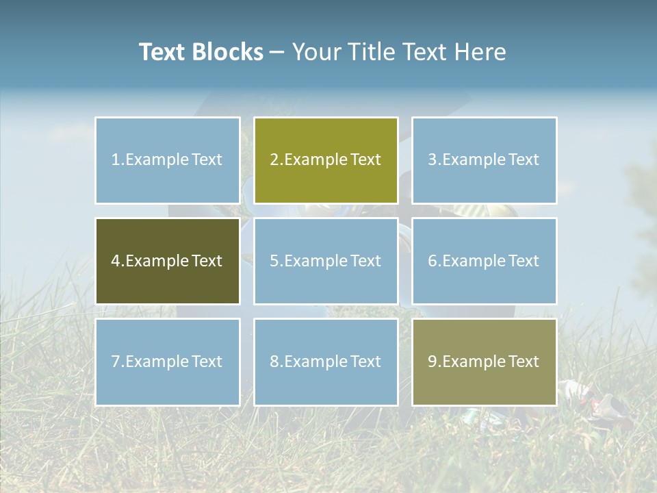 Bottle Idea Concept PowerPoint Template