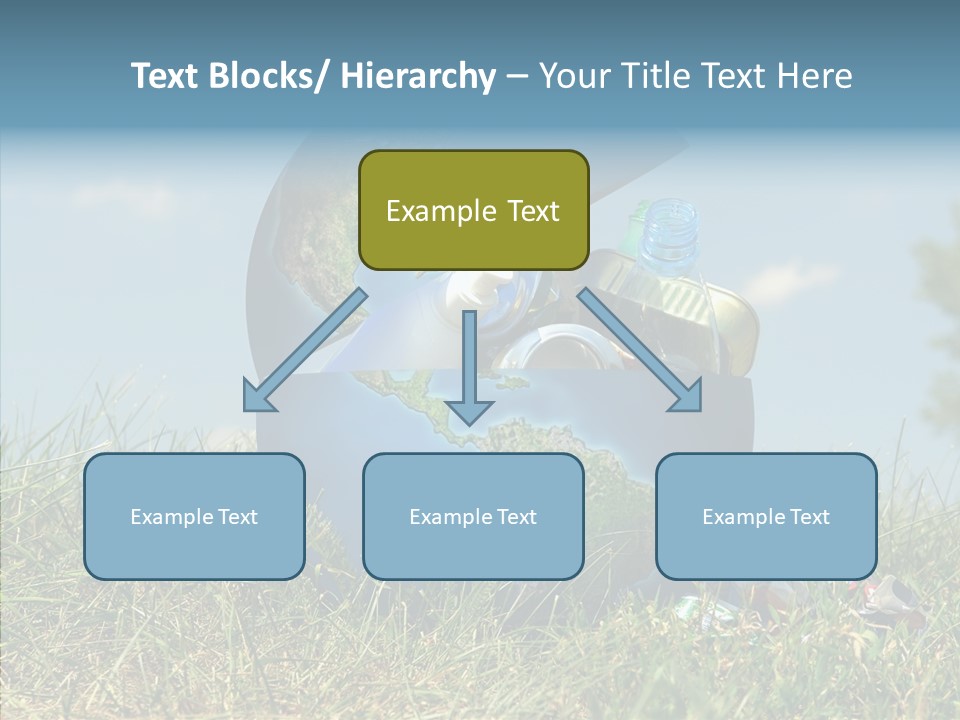 Bottle Idea Concept PowerPoint Template