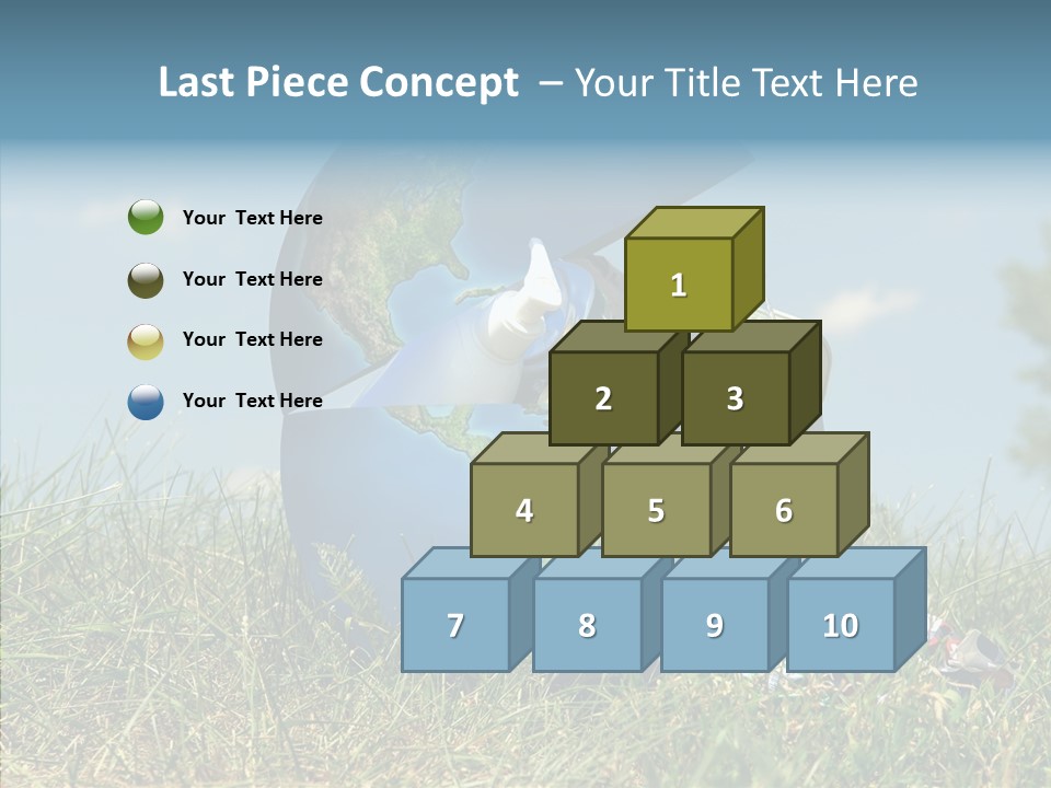 Bottle Idea Concept PowerPoint Template