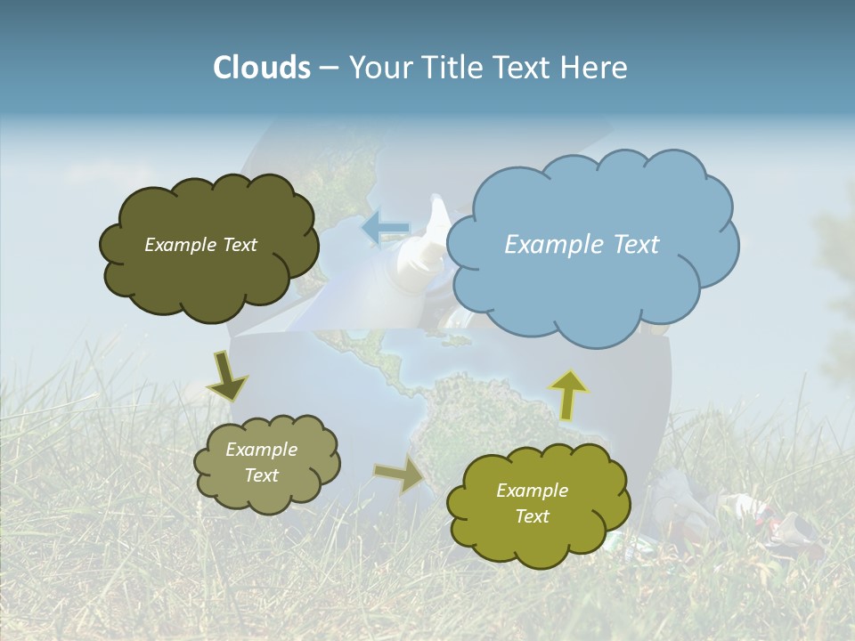Bottle Idea Concept PowerPoint Template