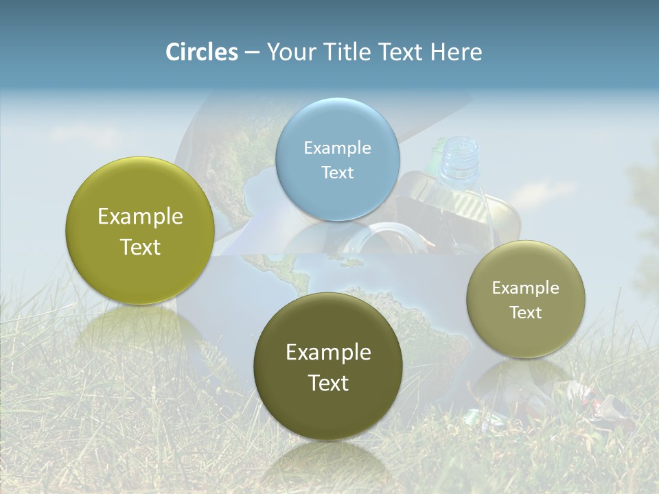 Bottle Idea Concept PowerPoint Template