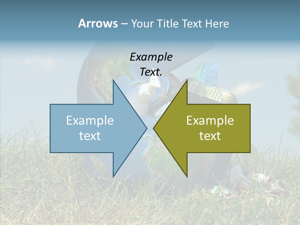 Bottle Idea Concept PowerPoint Template