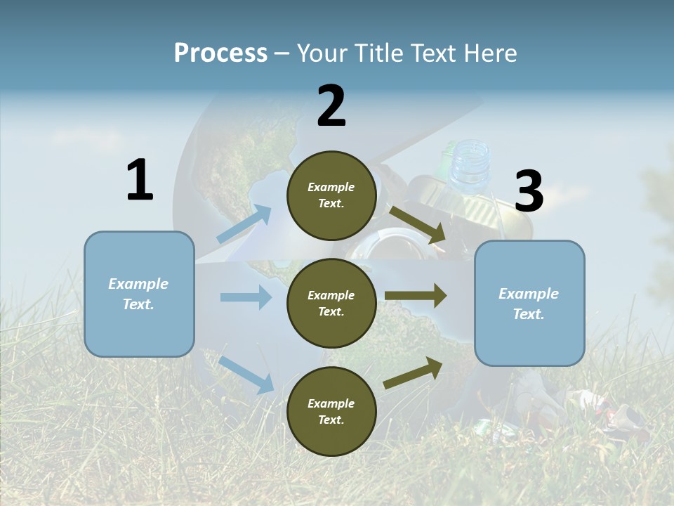Bottle Idea Concept PowerPoint Template