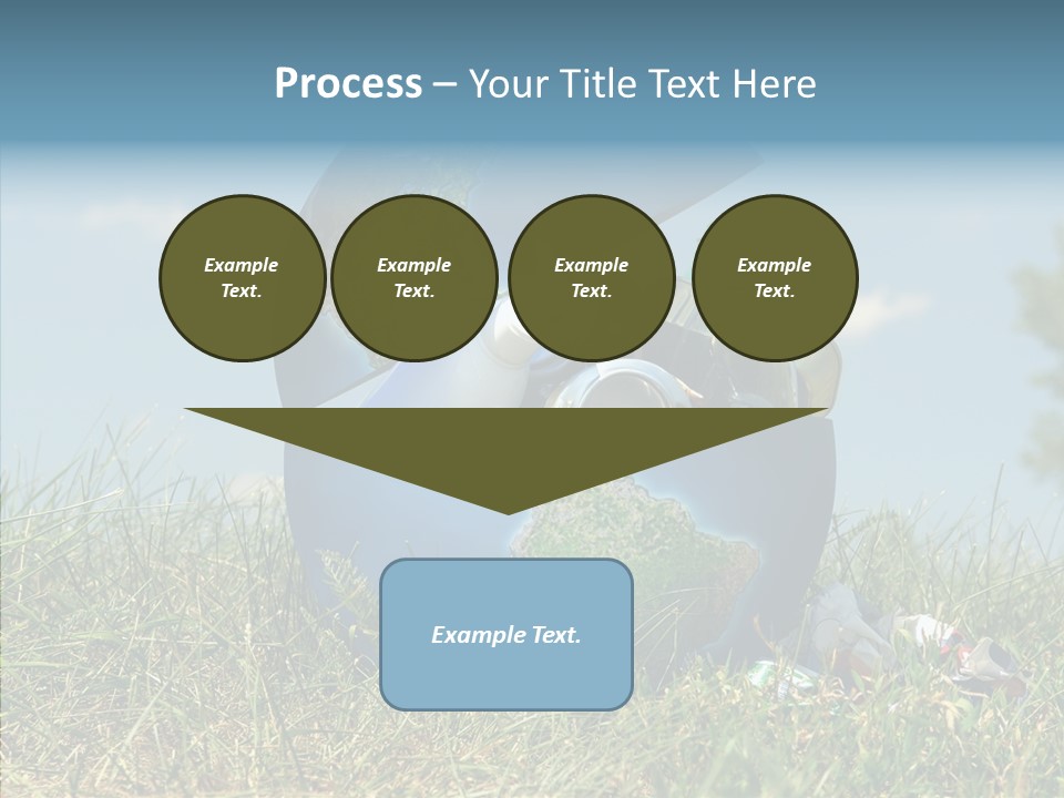 Bottle Idea Concept PowerPoint Template