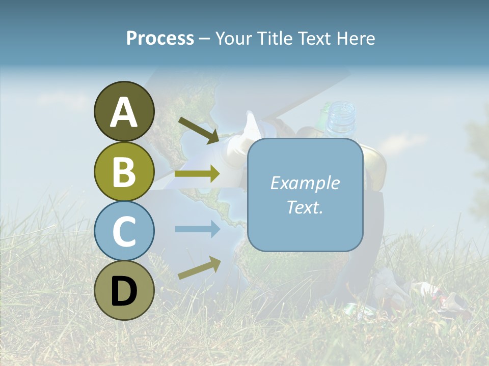 Bottle Idea Concept PowerPoint Template