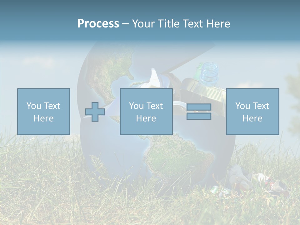 Bottle Idea Concept PowerPoint Template