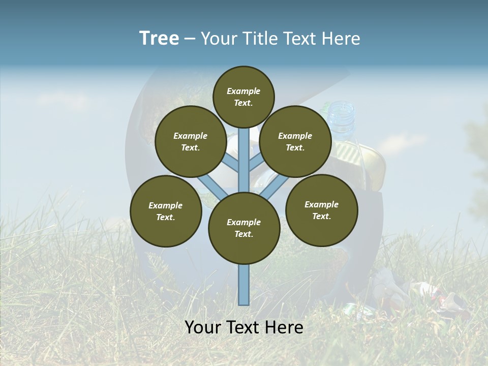 Bottle Idea Concept PowerPoint Template