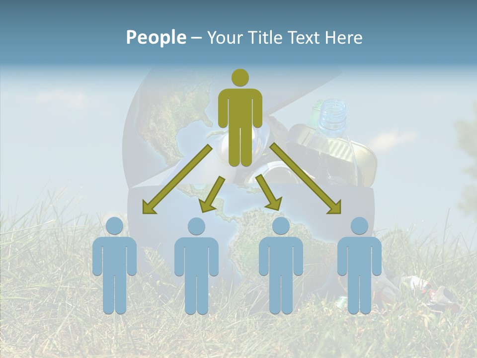 Bottle Idea Concept PowerPoint Template