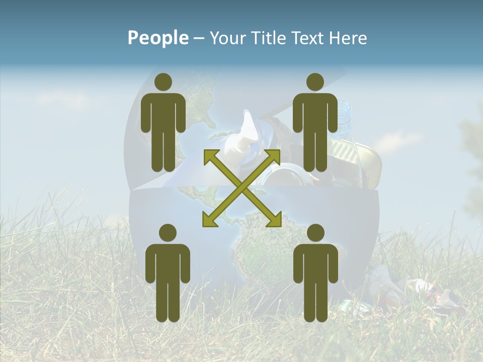 Bottle Idea Concept PowerPoint Template