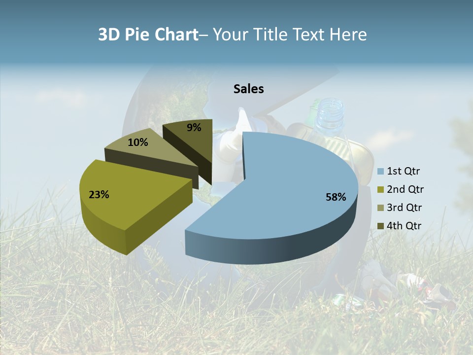 Bottle Idea Concept PowerPoint Template
