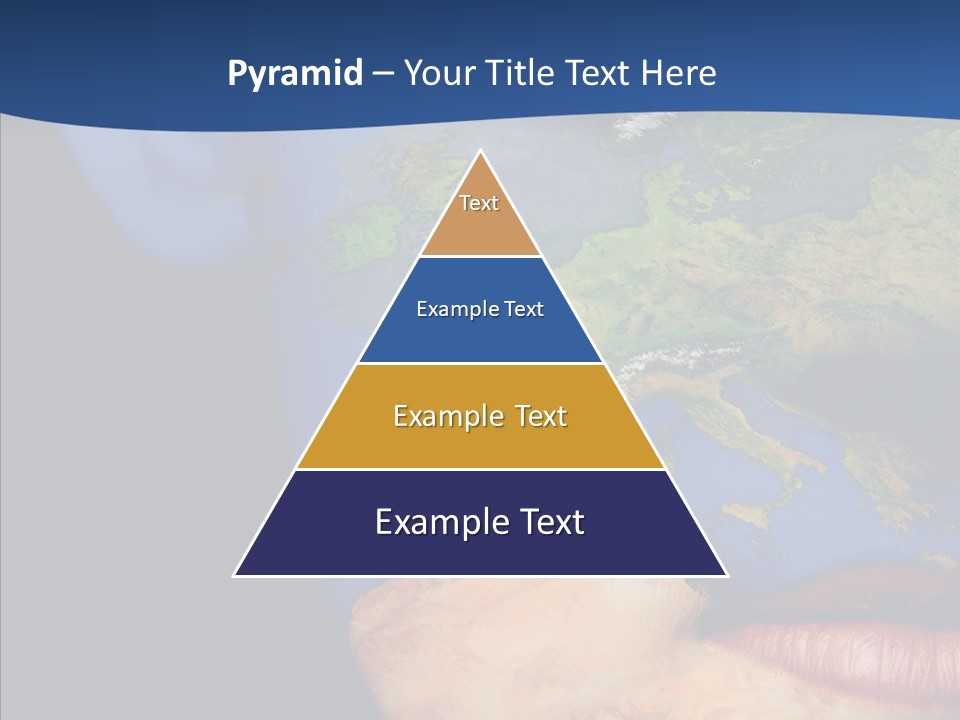 Carthography Continent Girl PowerPoint Template
