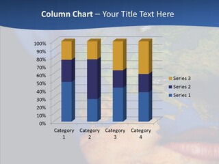 Carthography Continent Girl PowerPoint Template