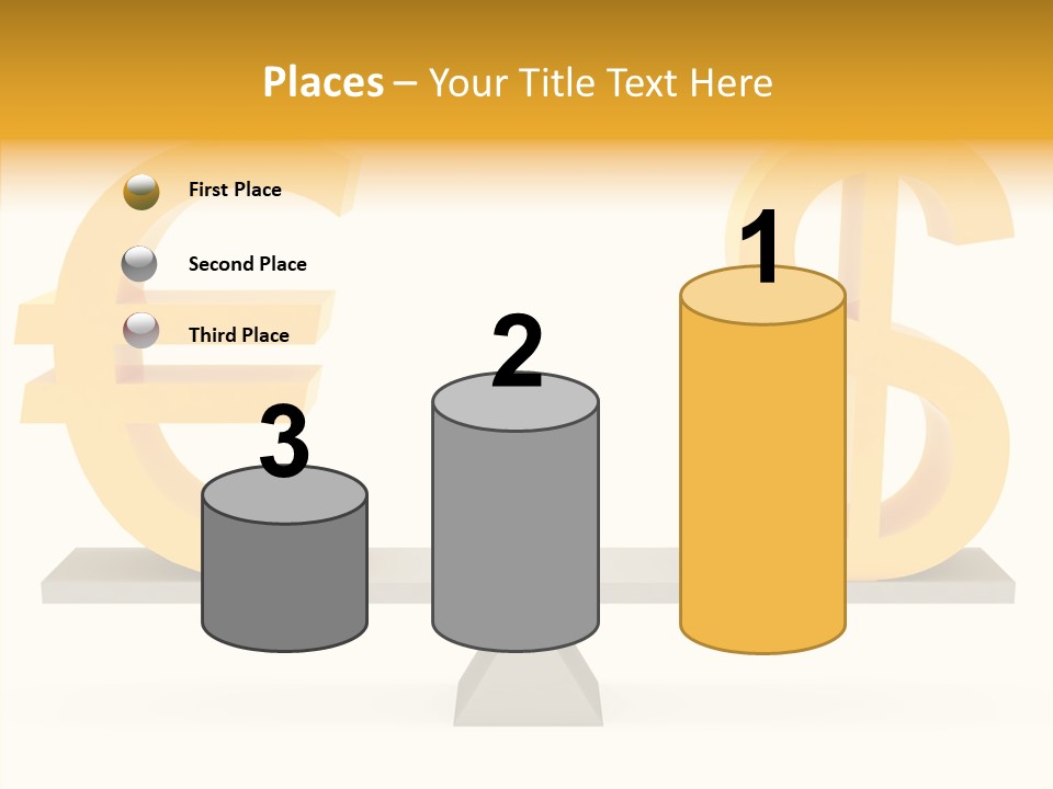 Gold Money Abstract PowerPoint Template