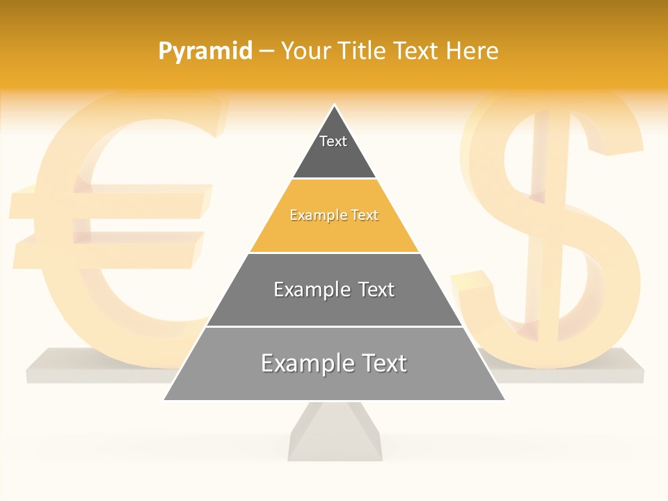 Gold Money Abstract PowerPoint Template
