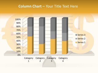 Gold Money Abstract PowerPoint Template