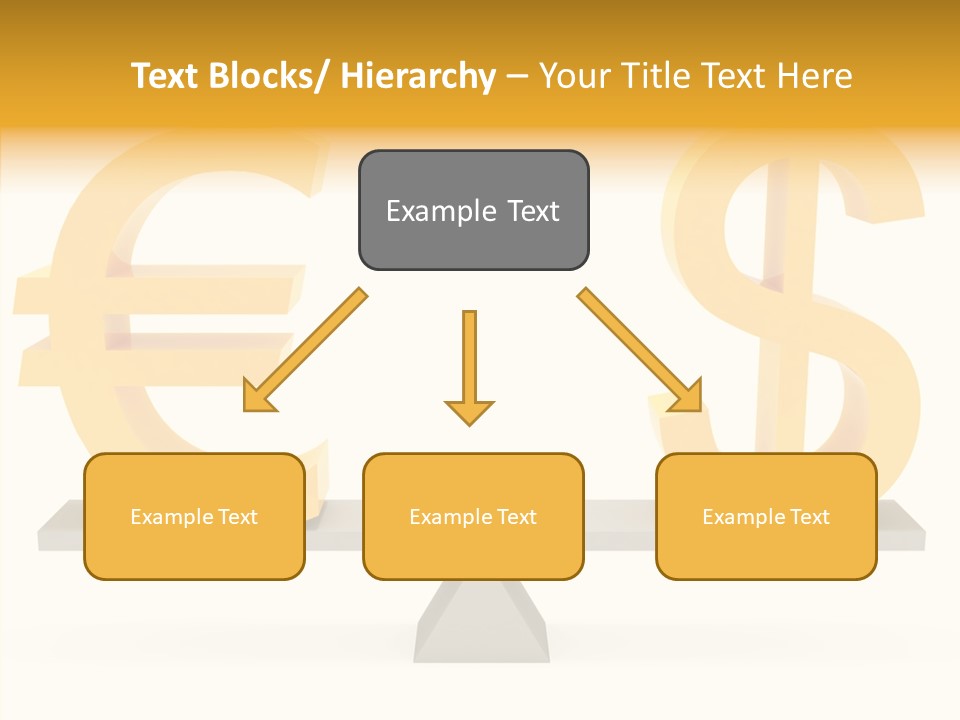 Gold Money Abstract PowerPoint Template