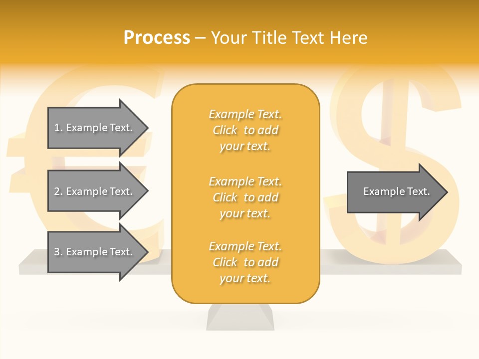 Gold Money Abstract PowerPoint Template