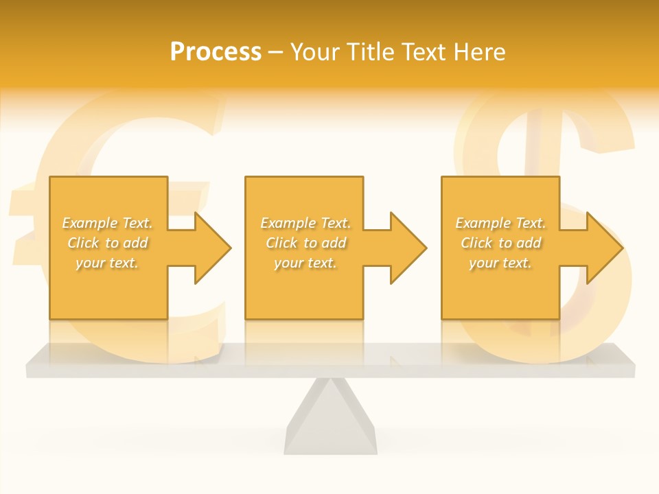 Gold Money Abstract PowerPoint Template