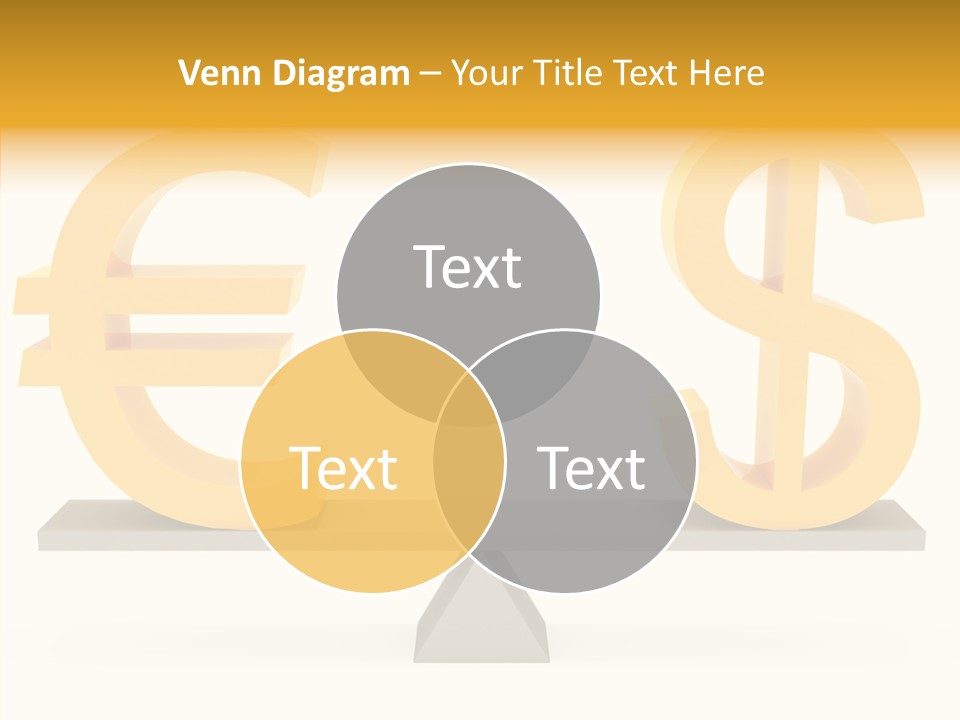 Gold Money Abstract PowerPoint Template