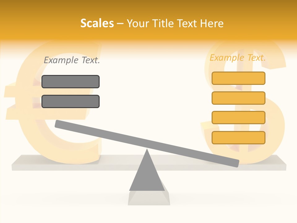 Gold Money Abstract PowerPoint Template