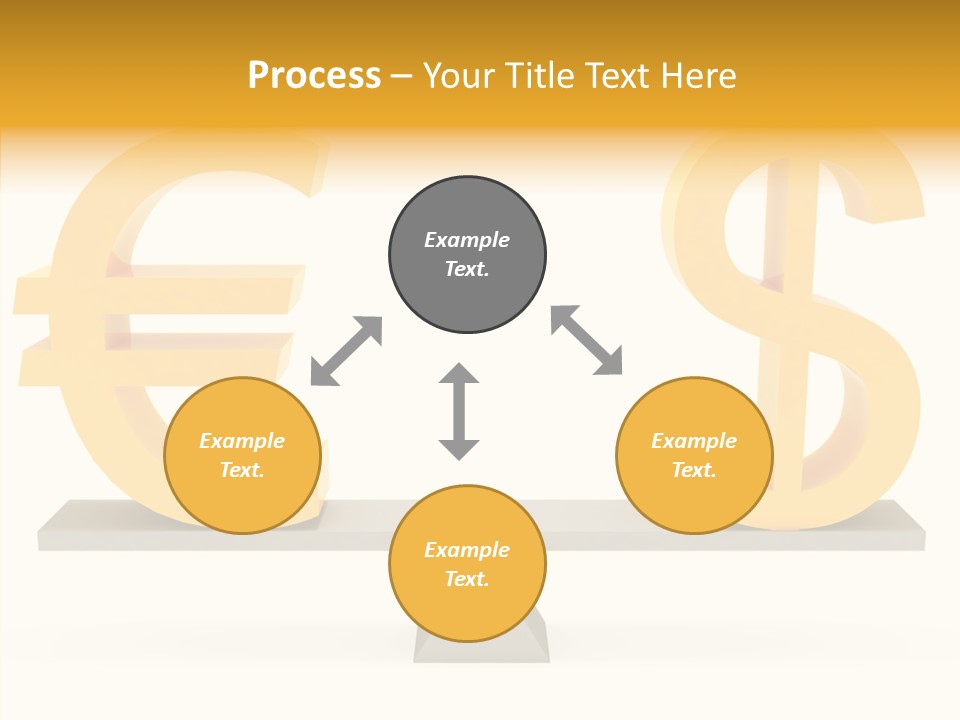 Gold Money Abstract PowerPoint Template