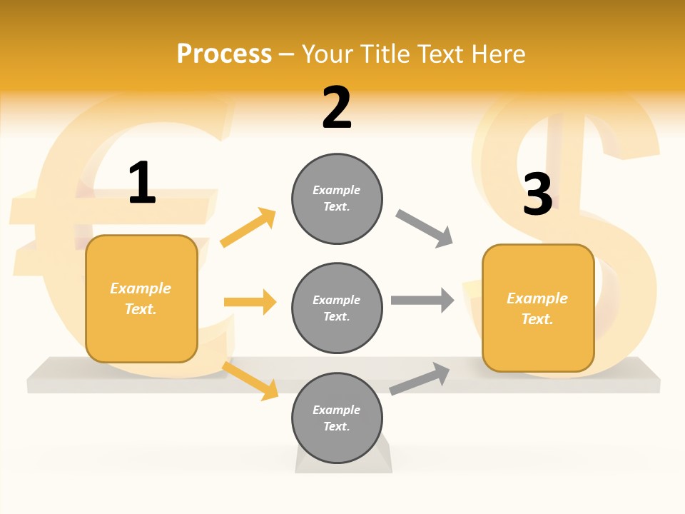 Gold Money Abstract PowerPoint Template