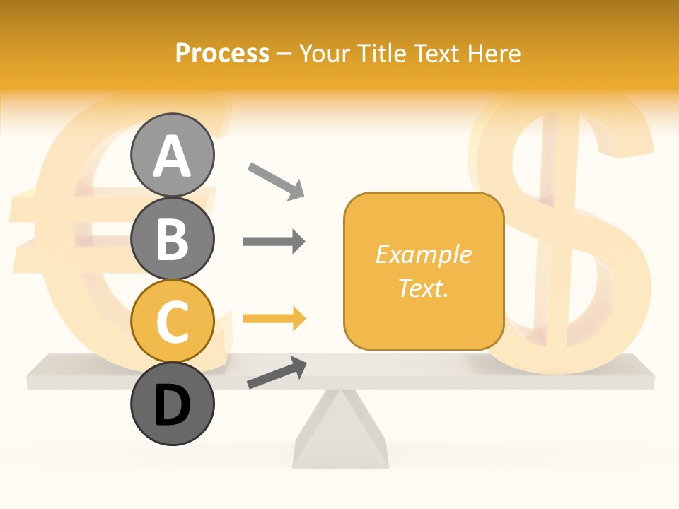 Gold Money Abstract PowerPoint Template