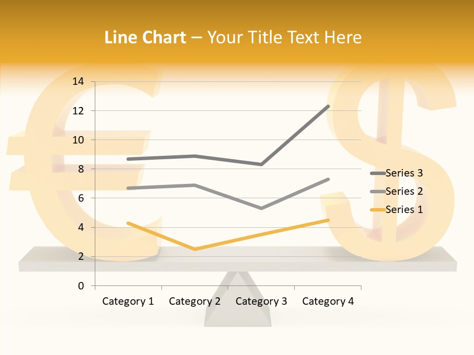 Gold Money Abstract PowerPoint Template