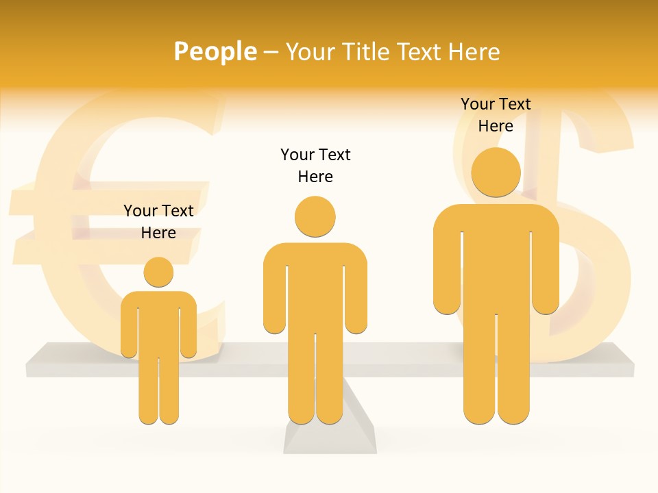 Gold Money Abstract PowerPoint Template