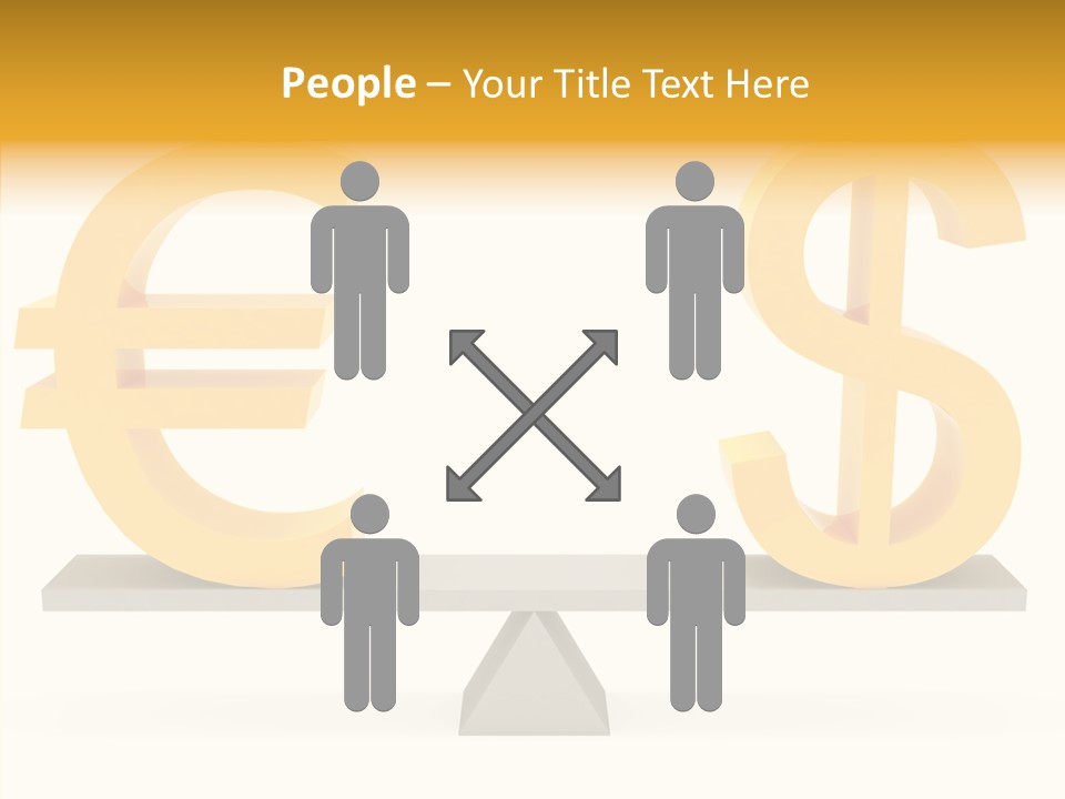 Gold Money Abstract PowerPoint Template