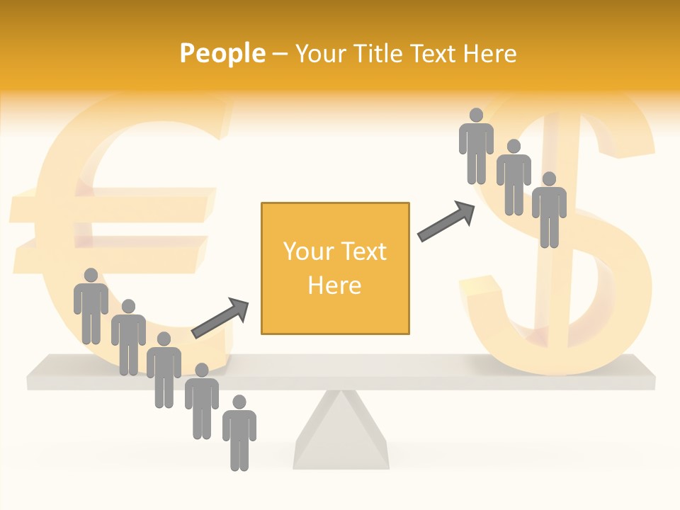 Gold Money Abstract PowerPoint Template