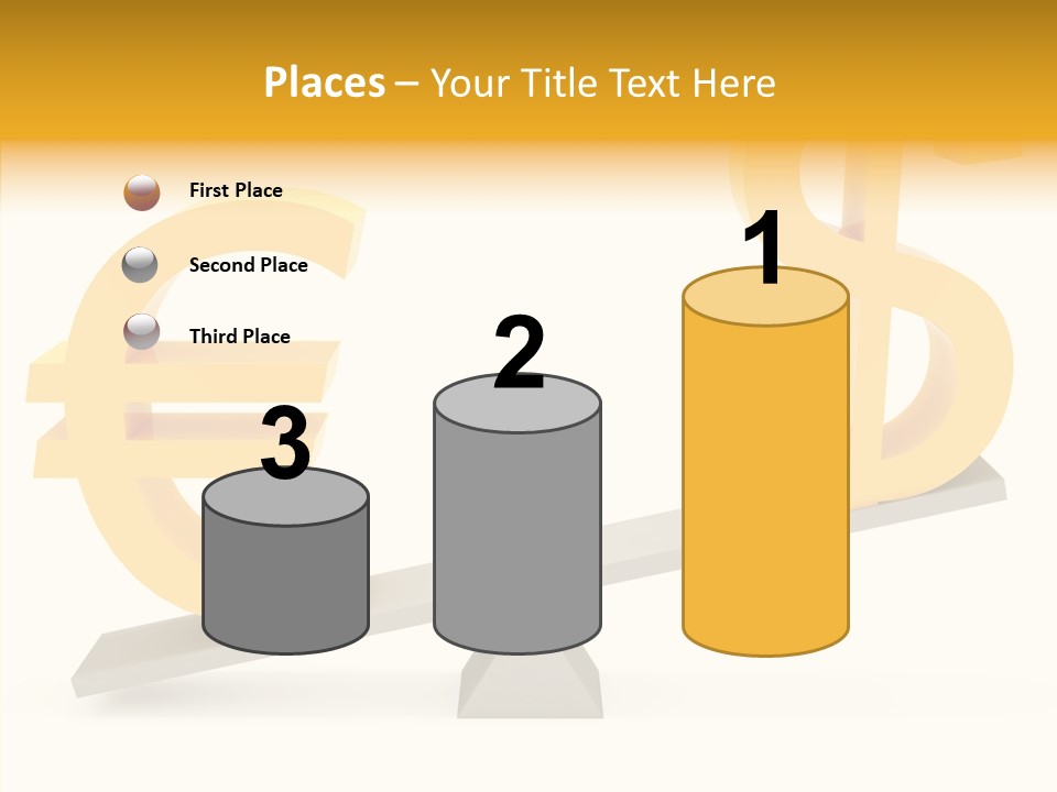 Concept Graphic Gold PowerPoint Template