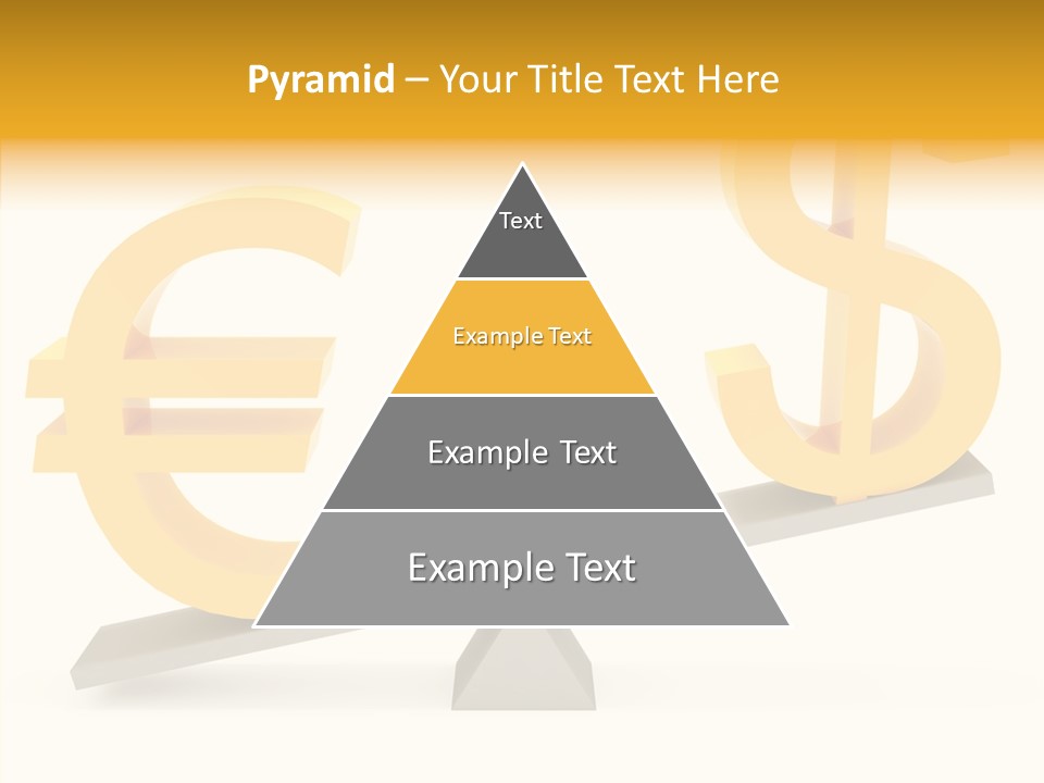 Concept Graphic Gold PowerPoint Template