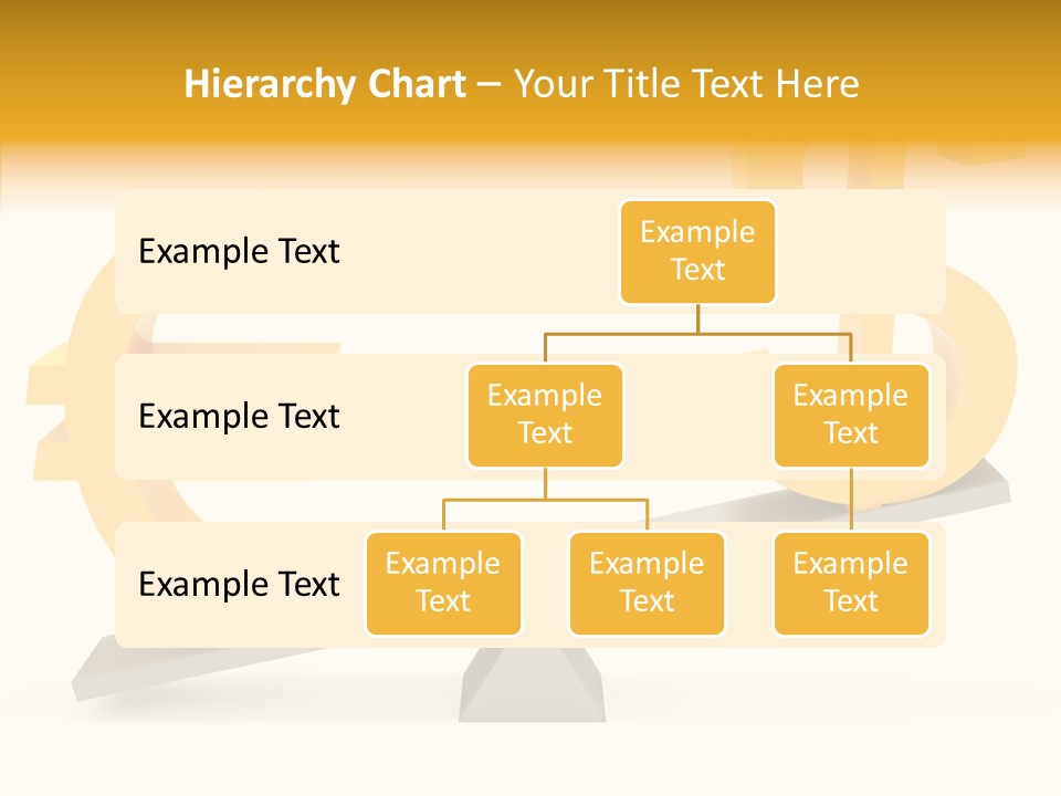 Concept Graphic Gold PowerPoint Template