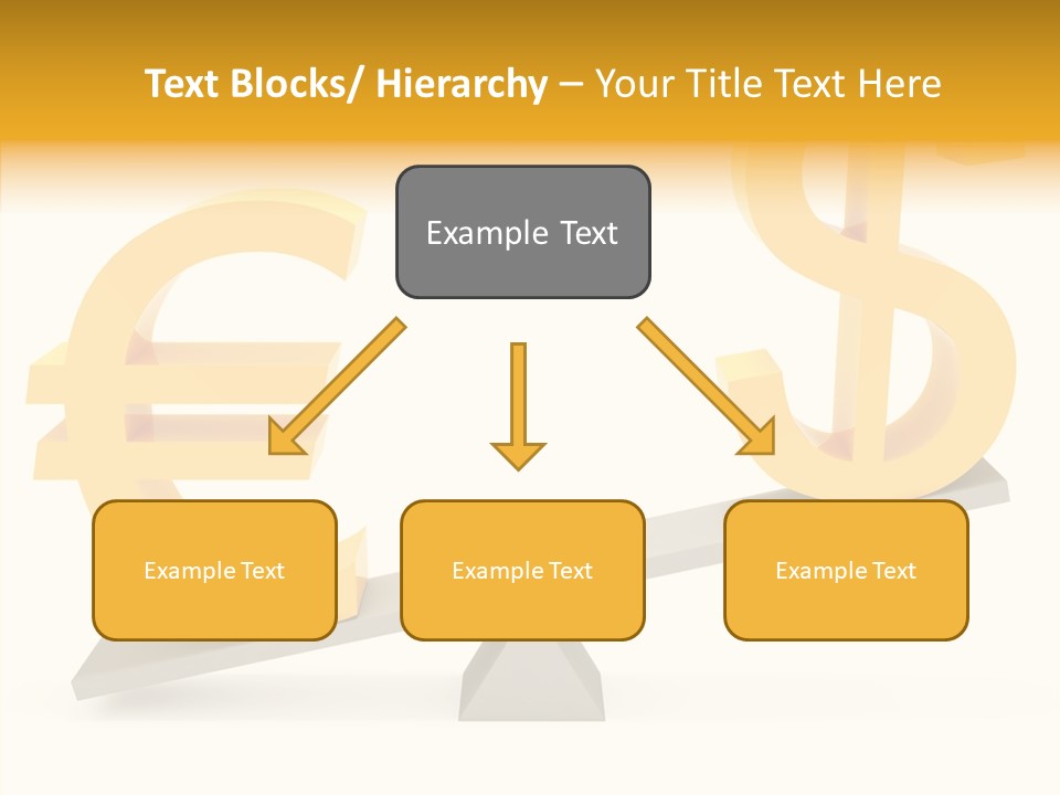 Concept Graphic Gold PowerPoint Template