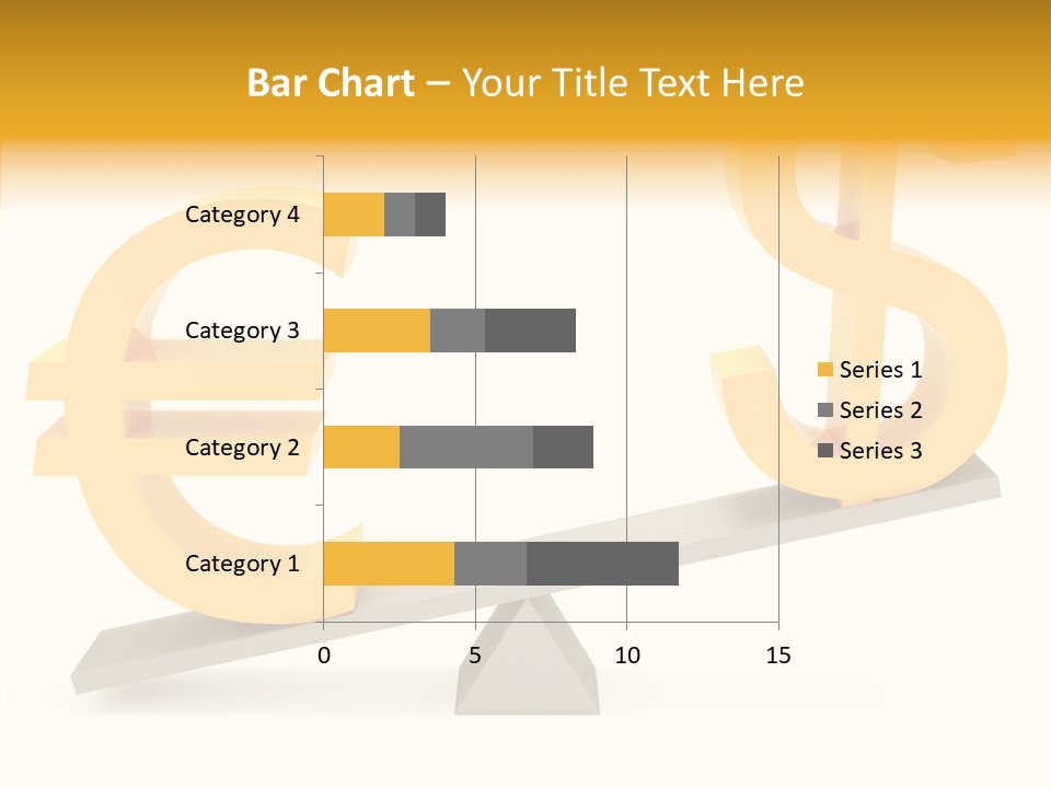 Concept Graphic Gold PowerPoint Template
