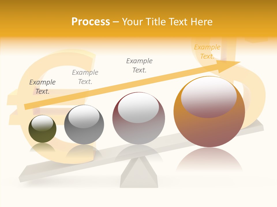 Concept Graphic Gold PowerPoint Template