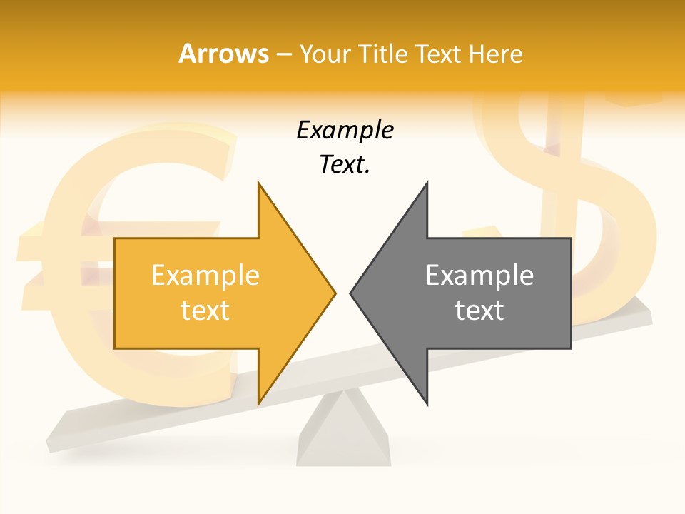 Concept Graphic Gold PowerPoint Template