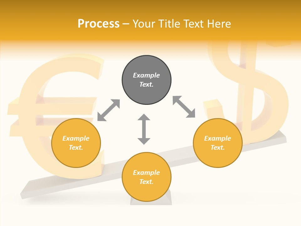 Concept Graphic Gold PowerPoint Template