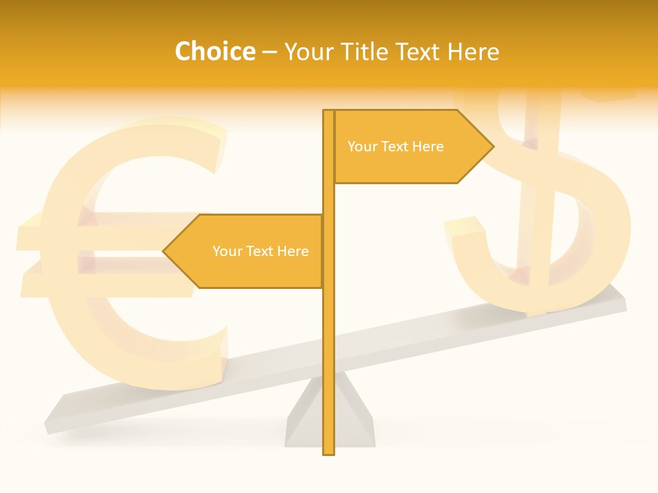 Concept Graphic Gold PowerPoint Template