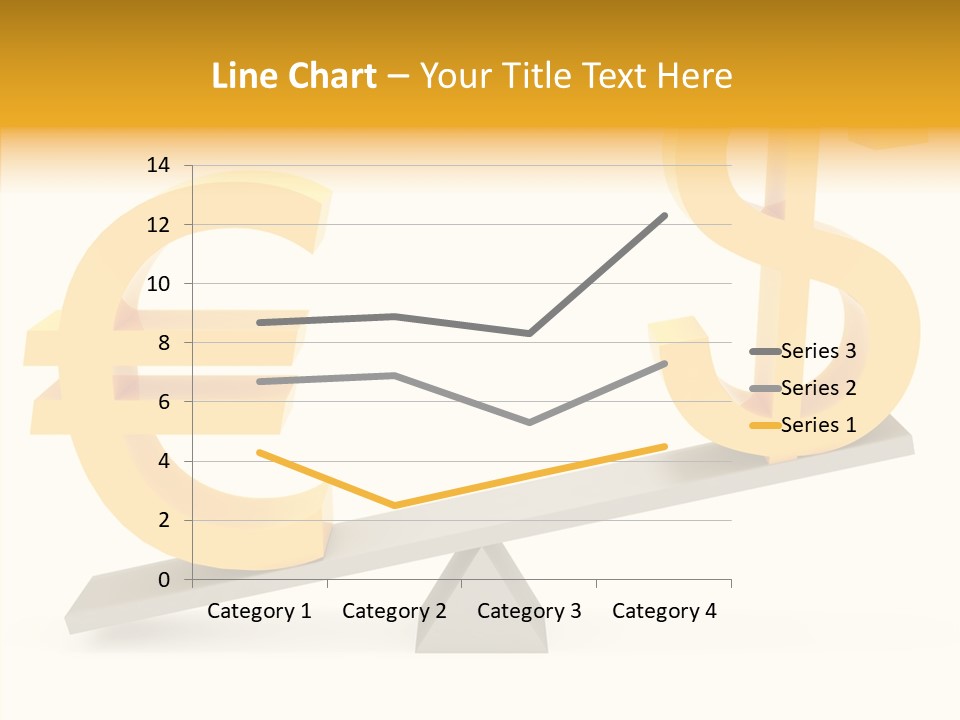Concept Graphic Gold PowerPoint Template