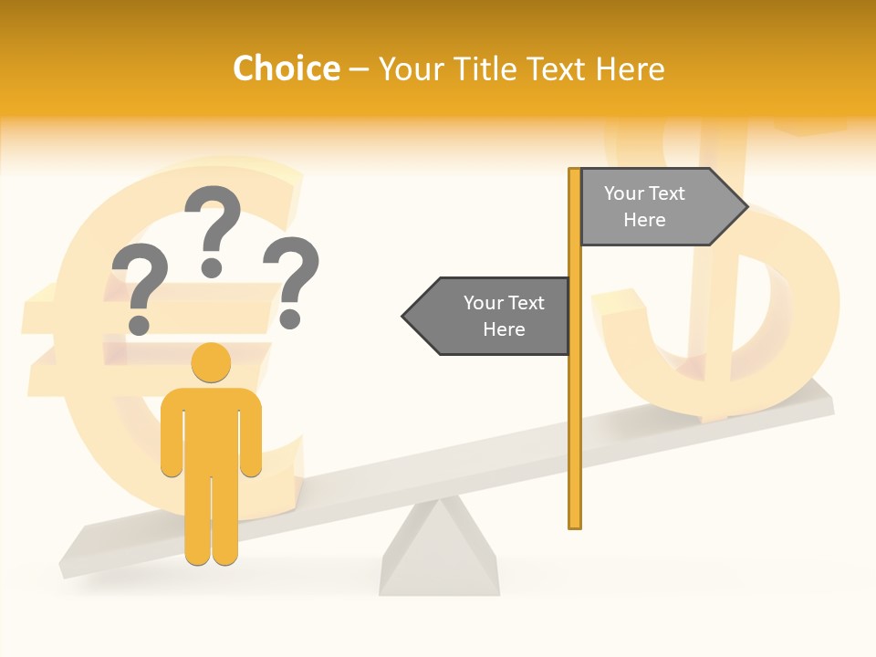 Concept Graphic Gold PowerPoint Template