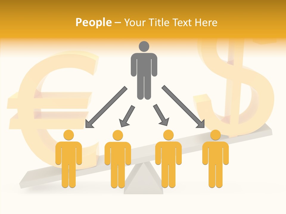 Concept Graphic Gold PowerPoint Template