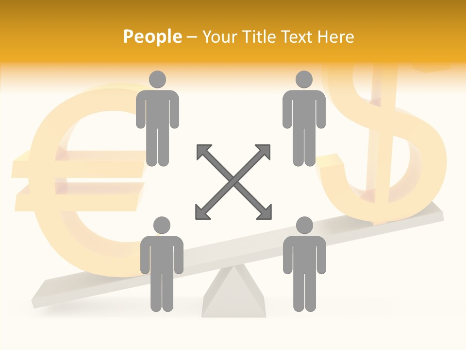 Concept Graphic Gold PowerPoint Template