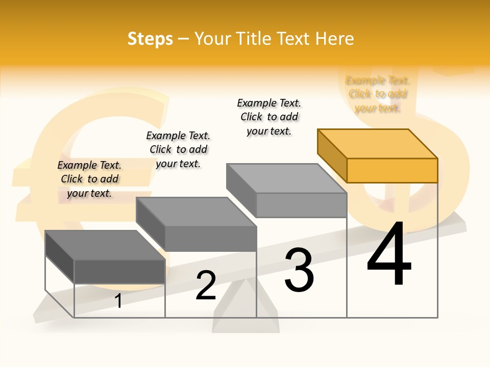 Concept Graphic Gold PowerPoint Template