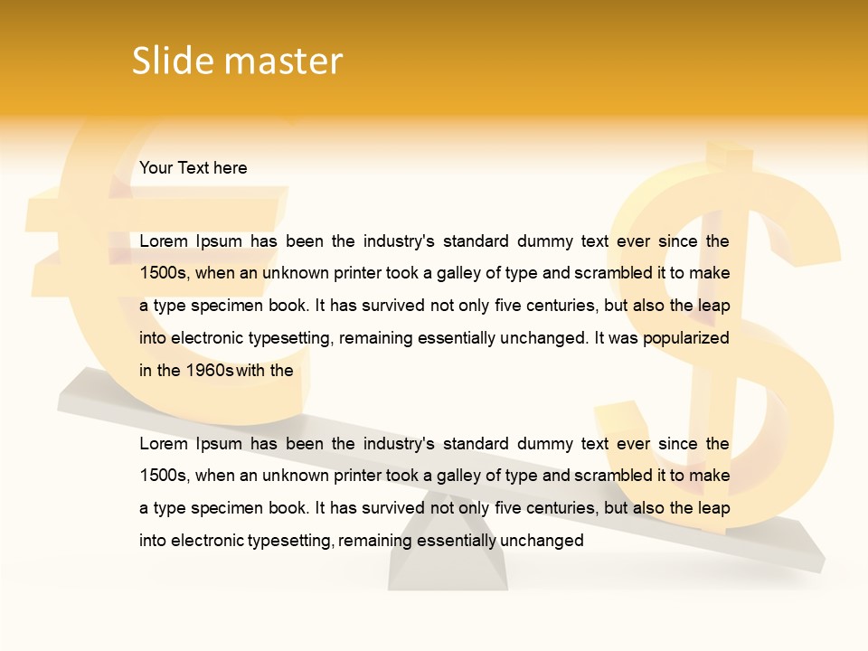 Abstract Commercial Design PowerPoint Template